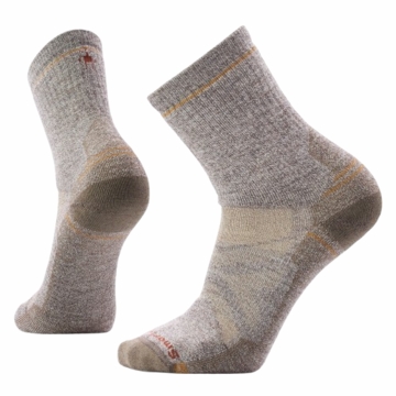 Smartwool Hike Full Cushion Crew Socks Taupe - Natural Marl