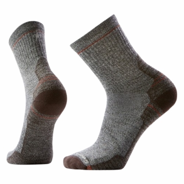 Smartwool Hike Light Cushion Mid Crew Socks Ash Charcoal