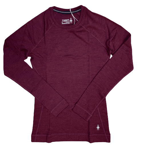 Haut de base Intraknit ™ Thermal Merino à encolure ronde et à motif pour femmes