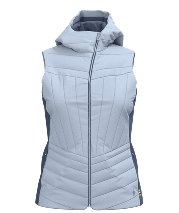 Smartwool Womens Smartloft Vest Icy Nightfall Blue