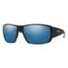 Smith Guides Choice Matte Black | ChromaPop Glass Polarized Blue Mirror