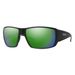 Smith Guides Choice Matte Black | ChromaPop Glass Polarized Green Mirror