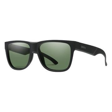 Smith Lowdown 2  Matte Black | ChromaPop Polarized Gray Green