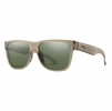 Smith Lowdown 2 Matte Summit Crystal | ChromaPop Polarized Gray Green