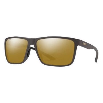 Smith Riptide Matte Gravy | ChromaPop Glass Polarized Bronze Mirror