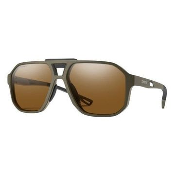 Smith Truss Matte Olive Oil | ChromaPop Polarized Brown