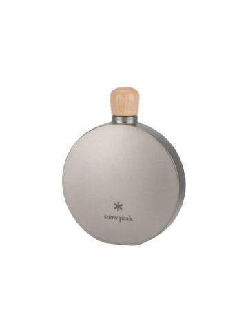 Snow Peak Round Titanium Flask 5.0 oz.