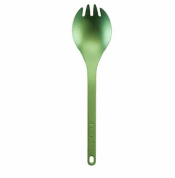 Snow Peak Titanium Spork Green
