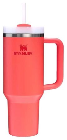 Stanley The Quencher H2.0 FlowState Tumbler 40 OZ Hot Coral
