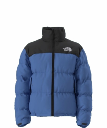 The North Face Mens 1996 Retro Nuptse Jacket Active Blue / TNF Black
