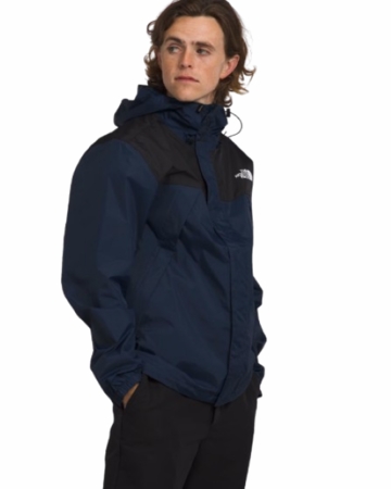 The North Face Mens Antora Jacket Summit Navy TNF Black