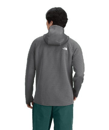 The North Face Mens DOTKNIT Thermal Full-Zip Hoodie Smoked Pearl (Close Out)