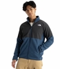 The North Face Mens Glacier Heavyweight Full Zip Shady Blue/Asphalt Grey (Close Out)