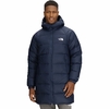 The North Face Mens Hydrenalite Down Hooded Parka Summit Navy (Close Out)