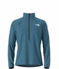 The North Face Mens Summit Future Fleece LT 1/2 Zip Dusk Blue The North Face Mens Summit Future Fleece LT 1/2 Zip Dusk Blue