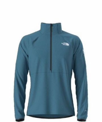 The North Face Mens Summit Future Fleece LT 1/2 Zip Dusk Blue