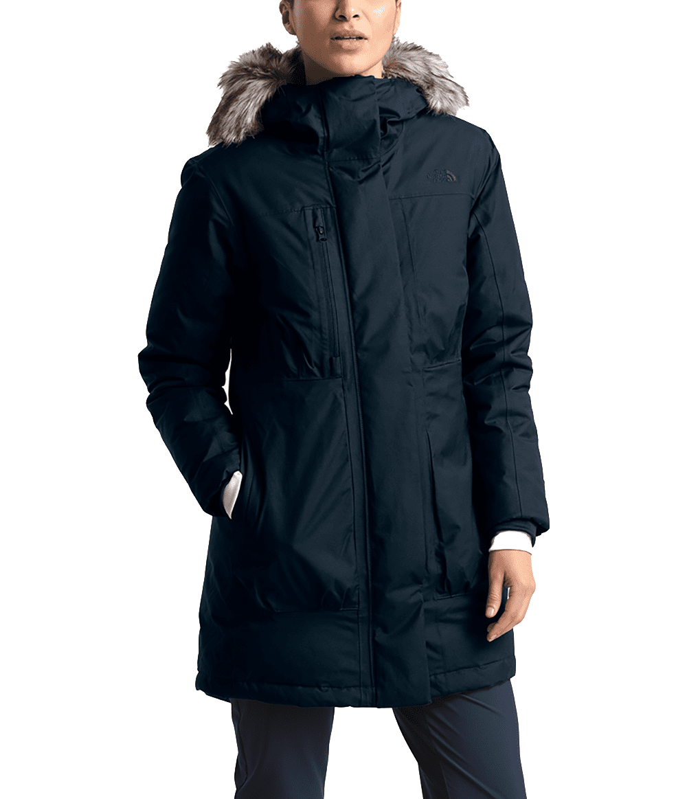 The North Face Womens Downtown Parka Urban Navy