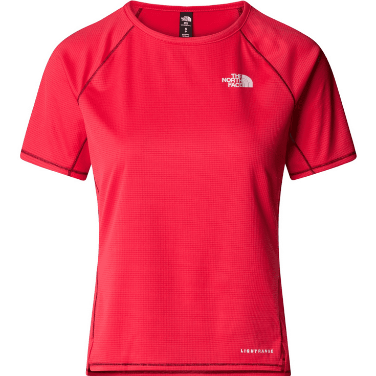 The North Face Womens Lightrange Sunriser Short-Sleeve Hibiscus