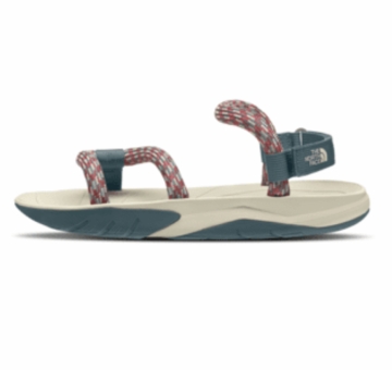 The North Face Womens Skeena Outdoor Sandal Goblin Blue/ Vintage White 
