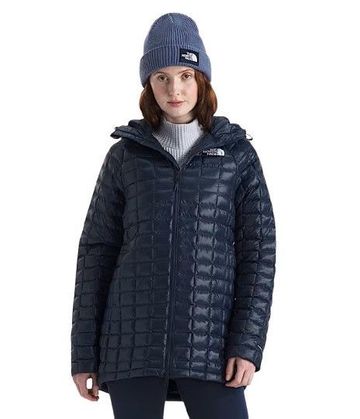 The North Face Womens Thermoball Hooded Parka Summit Navy