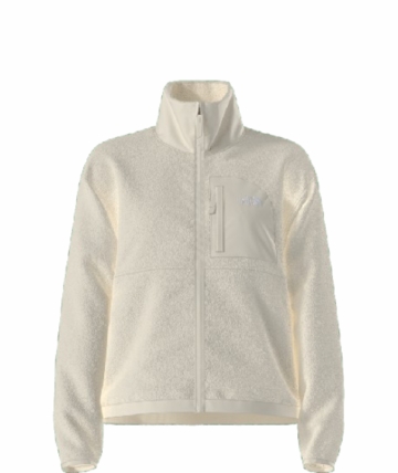 The North Face Womens Yumiori Off Peak Full Zip Jacket White Dune