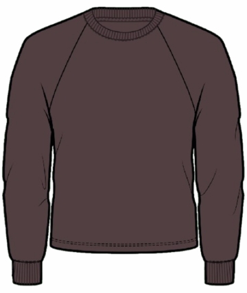 Toad&Co Mens Bitterroot Long Sleeve Crew Raisin