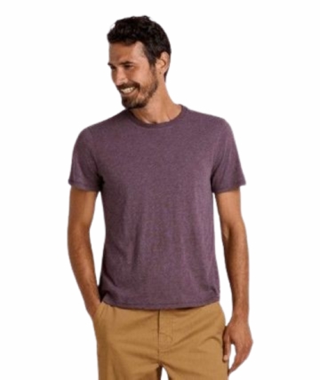 Toad&Co Mens Boundless Jersey Crew Raisin (Spring 2026)