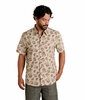 Toad&Co Mens Fletch Short Sleeve Shirt Twine Print
