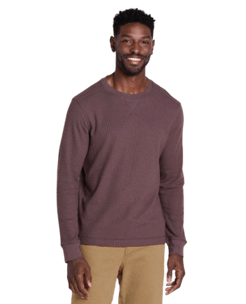 Toad&Co Mens Framer II LS Crew Raisin