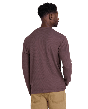 Toad&Co Mens Framer II LS Crew Raisin