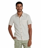 Toad&Co Mens Harris Short Sleeve Shirt Salt