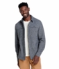 Toad&Co Mens Kennicott Shirt Jacket Heather Grey Twill