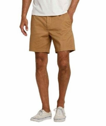 Toad&Co Mens Mission Ridge Chino Short 7" Inseam Tabac