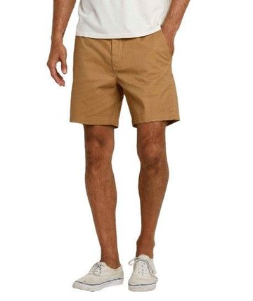 Toad&Co Mens Mission Ridge Chino Short 7" Inseam Tabac