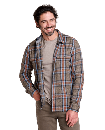 Toad&Co Mens Ranchero LS Shirt Cinnamon