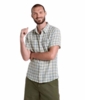 Toad&Co Mens Salton Short Sleeve Shirt Weathered Blue Pattern (Spring 2026)