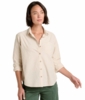 Toad&Co Womens Airscape Long Sleeve Shirt Limestone Pattern