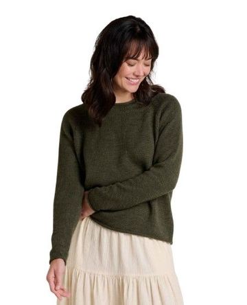 Toad&Co Womens Alpineglo Sweater Olive