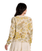 Toad&Co Womens Bianca Pattern Crew Sweater Almond Floral Print