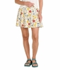 Toad&Co Womens Birdie Skort Almond Print
