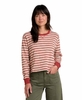 Toad&Co Womens Boundless Jersey LS Tee Campfire Stripe