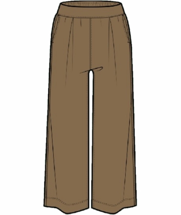 Toad&Co Womens Cattail Cord Wide Leg Pant Honey Brown