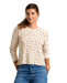 Toad&Co Womens Foothill LS Crew II Salt Tulip Print