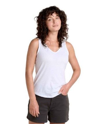 Toad&Co Womens Marley Tank True White