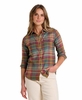 Toad&Co Womens Re-Form Flannel LS Shirt Yucca Madras
