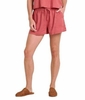 Toad&Co Womens Taj Hemp Pull-On Short Dusty Cedar