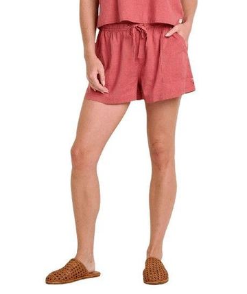 Toad&Co Womens Taj Hemp Pull-On Short Dusty Cedar