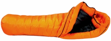 Western Mountaineering Bison Stormshield 6'6" Left Zip Persimmon/Black