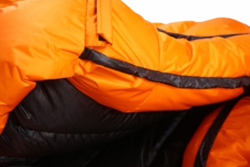 Western Mountaineering Bison Stormshield 6'6" Left Zip Persimmon/Black