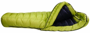 Western Mountaineering Puma StormShield 6'0" Left Zip Lime Black